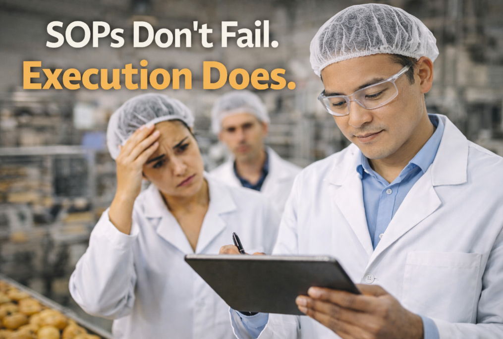 SOPs Don't Fail. Execution Does.