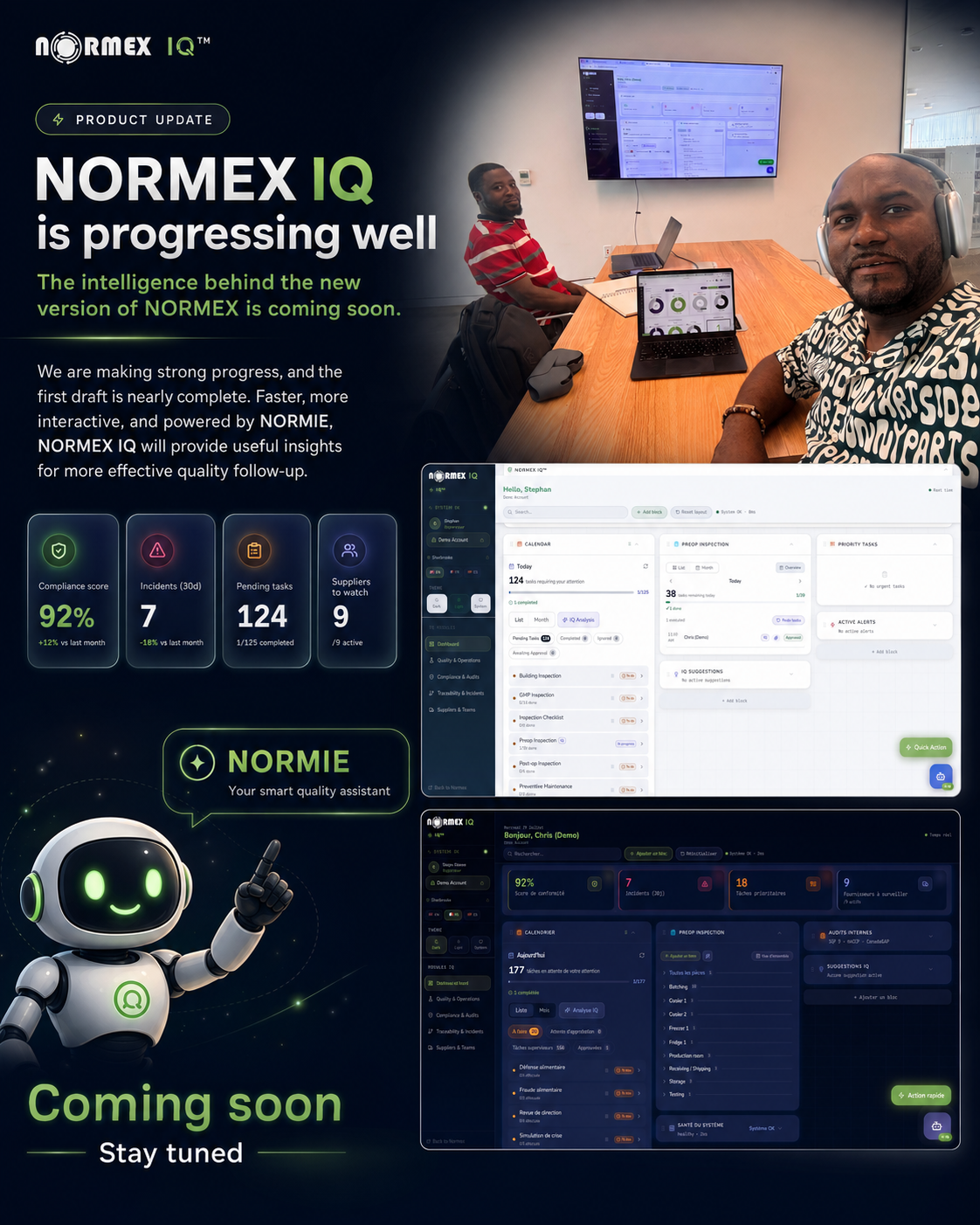 NORMEX IQ is coming: smarter food safety and quality management