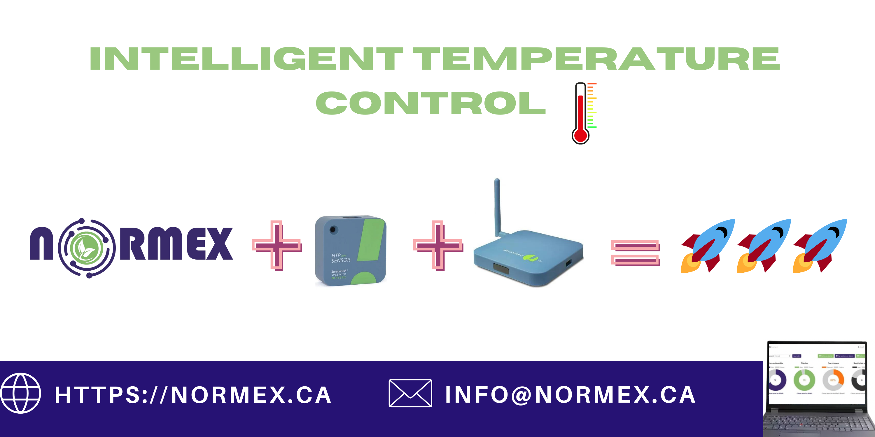 Introducing Real-Time Temperature Sensors: Elevating Efficiency and Control in Your NORMEX Experience