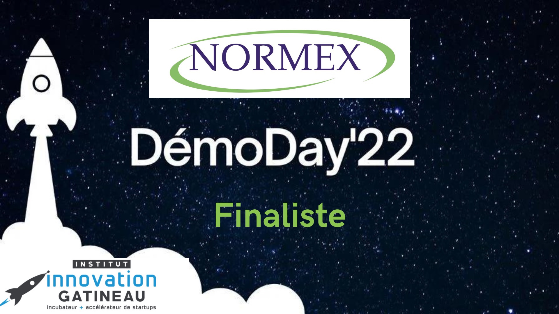 We are finalists in the Pitch Competition: DémoDay’22